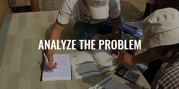 analyze the problem