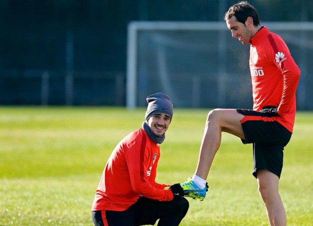  Diego and Antoine during practice session
