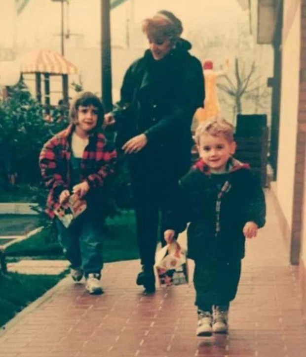 Antoine in his childhood