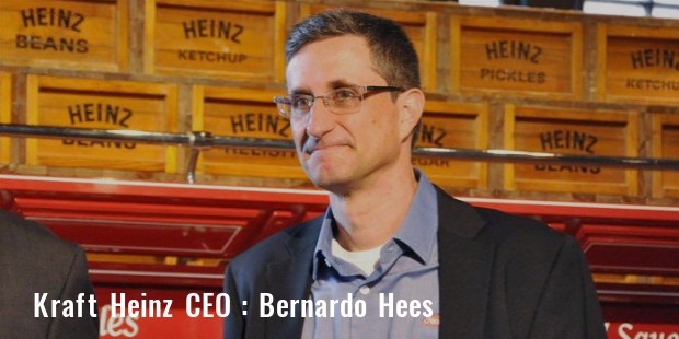 bernardo hees ceo of kraft heinz