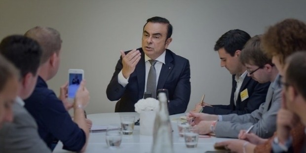 carlos ghosn first job