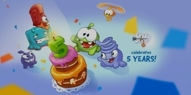 cut the rope 5 years success