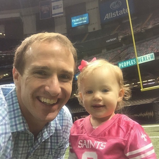 Drew Brees daughter Rylen Judith Brees