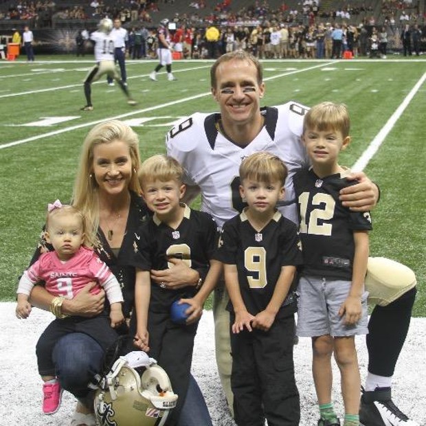 Drew Brees family