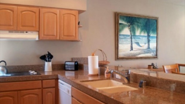 Kitchen in Drew Brees house