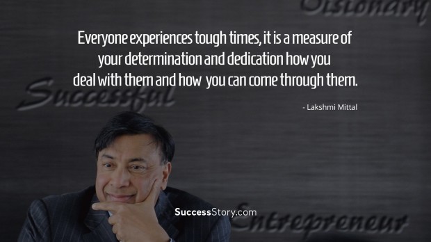 Everyone experiences tough times, it is a