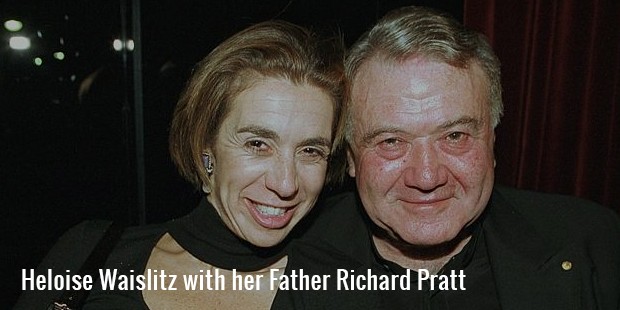 heloise waislitz with her father richard pratt