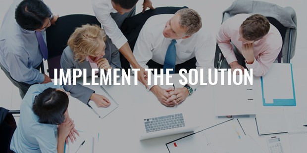 implement the solution