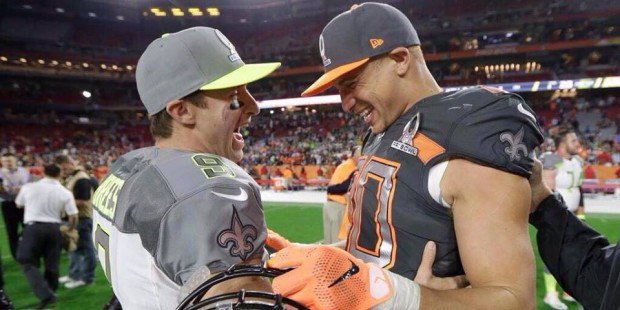 Jimmy Graham and Brees