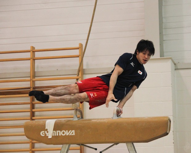 Kohei at East London Gymnastics Club