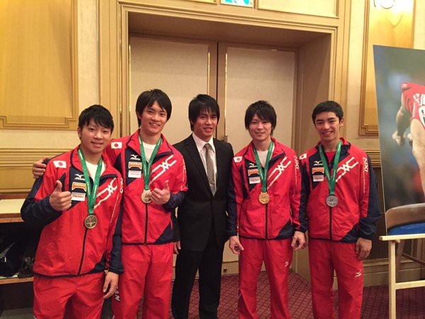 Kohei with Japan junior team
