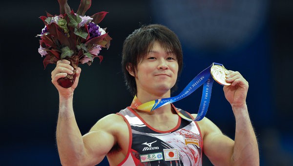 Kohei won gold medal at World Artistic Gymnastics Championships
