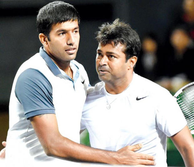Leander Paes and Rohan Bopanna