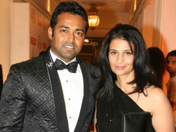 Leander Paes and his former spouse Rhea Pillai