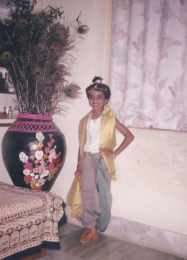 PV Sindhu in her childhood