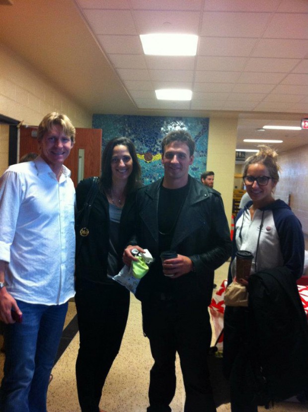 Ryan with Josh Davis, Kristy Kowal and Kim Vandenberg