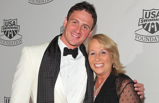 Ryan Lochte and his mom Ileana Lochte