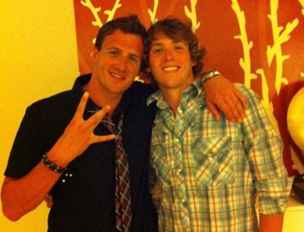 Ryan Lochte and Devon Lochte