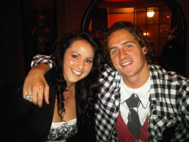 Ryan Lochte and his sister Kristin Lochte
