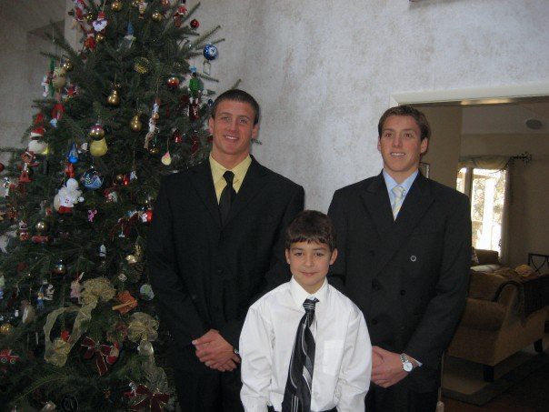 Ryan Lochte and his brothers