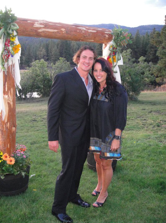 Kristin Lochte with his brother Ryan Lochte