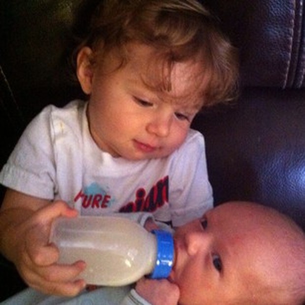 Ryan Lochte nephews Zaydin and Trustin