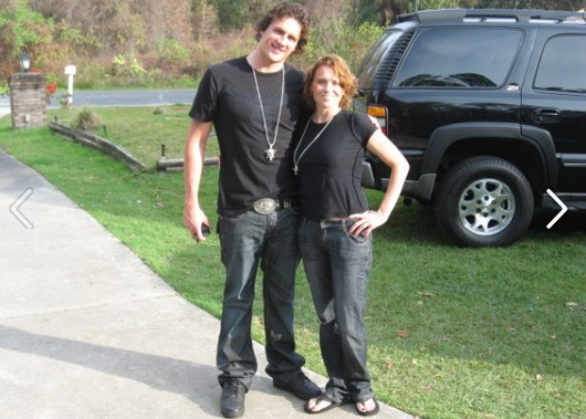 Ryan Lochte and his sister Megan Lochte