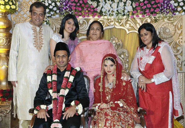 Sania Mirza wedding moments