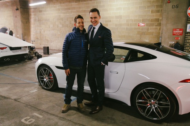 Tom during Jaguar Cars Promo