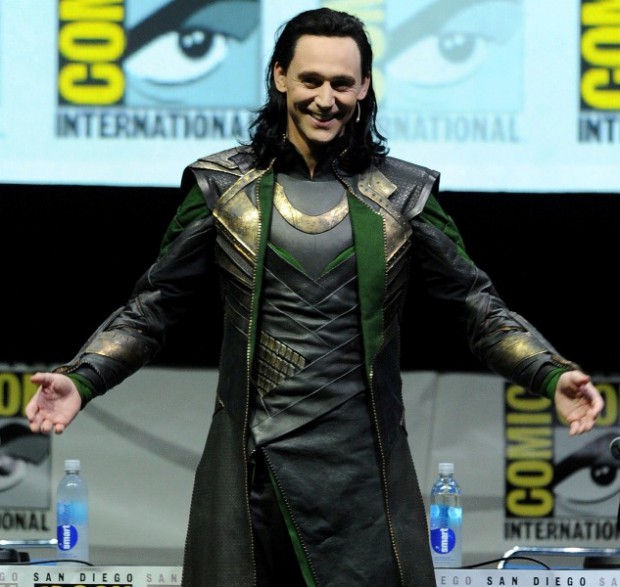 Tom as Loki at Comic-Con