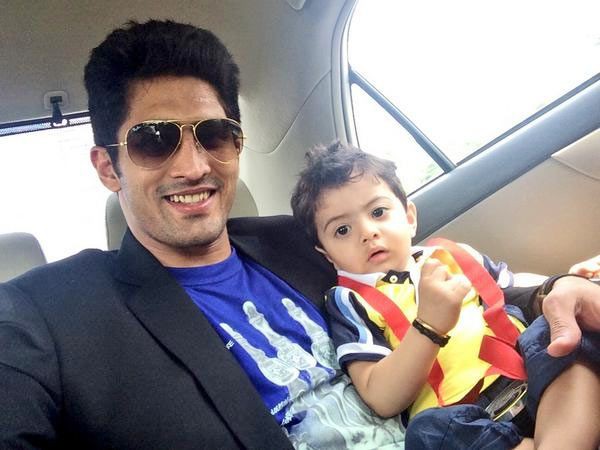 Vijender Singh and his son Arbir Singh